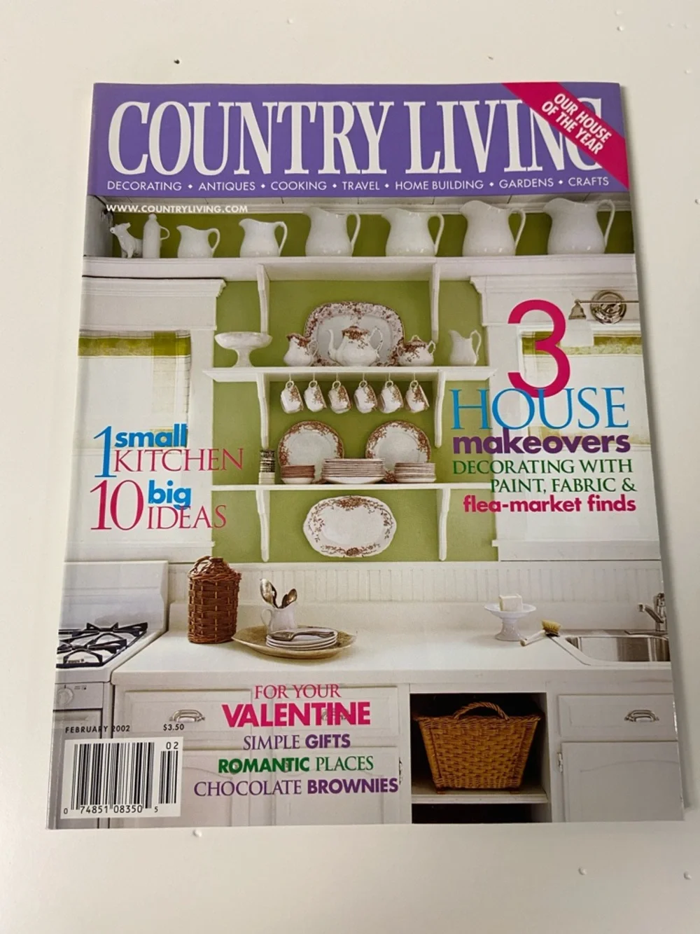 Vintage Country Living 2002 Edition Magazine